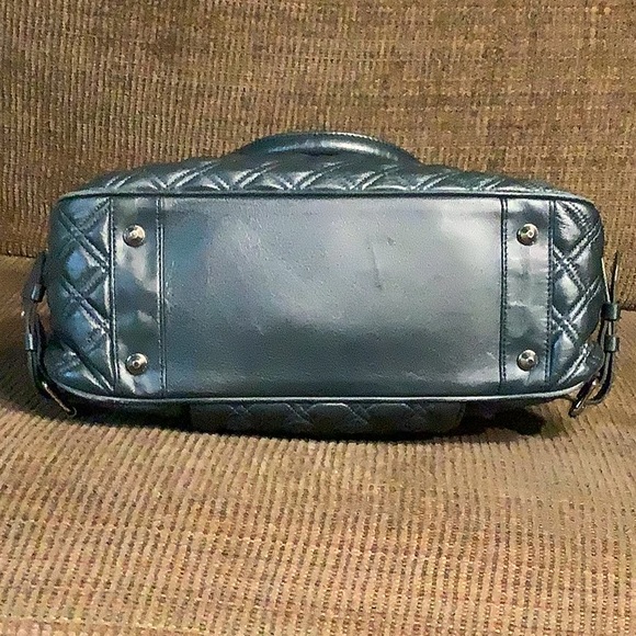 Marc Jacobs Ursula Elise in gunmetal blue color, EUC - Picture 5 of 9